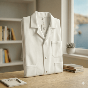 Bata de laboratori blanca (Talla M)