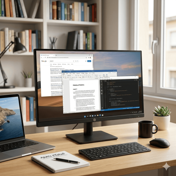 Monitor HP de 24" Full HD (Ideal per a doble pantalla)